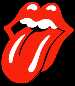 tongue sticking out rolling stones